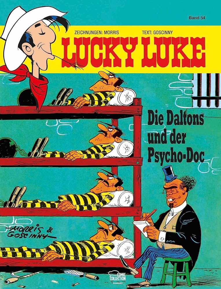 Maurice De Bevere, René Goscinny: Die Daltons und der Psycho-Doc (GraphicNovel, German language, Egmont Comic Collectiono)