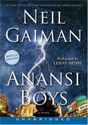 Neil Gaiman: Anansi Boys MP3 CD (AudiobookFormat, 2005, HarperAudio)