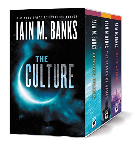 Iain M. Banks: The Culture Boxed Set: Consider Phlebas, Player of Games and Use of Weapons (2012, Orbit)