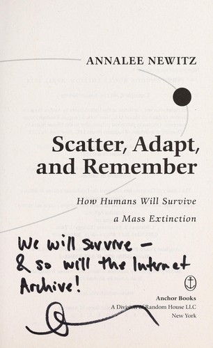 Scatter, adapt, and remember (2014)
