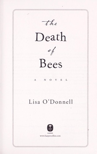 Lisa O'Donnell: The death of bees (2013)