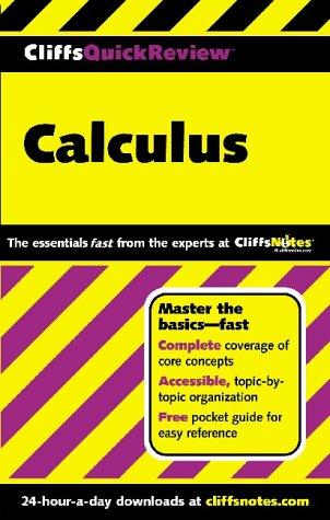 Bernard V. Zandy, Jonathan J. White: Calculus (Cliffs Quick Review) (Paperback, 2001, Cliffs Notes)
