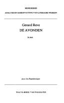 Jos Paardekooper: Gerard Reve, De avonden (Dutch language, 1986, Walva-Boek)