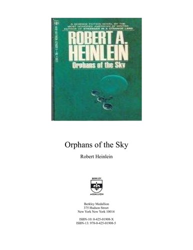 Robert A. Heinlein: Orphans Of The Sky (1970, Berkley)