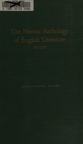 E. Talbot Donaldson: The Norton anthology of English literature (1968, Norton)