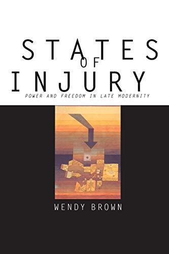 Wendy Brown: States of Injury (1995, Princeton University Press)