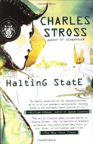 Charles Stross: Halting State (Halting State, #1) (Hardcover, 2007, Ace Hardcover)