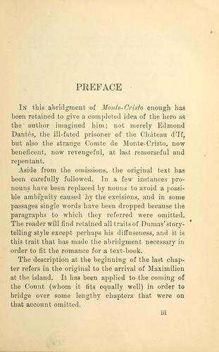 Alexandre Dumas, E. L. James: Le comte de Monte-Cristo (French language, 1900, Holt)