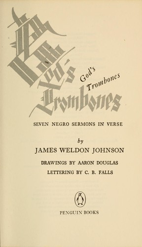 James Weldon Johnson: God’s Trombones (Paperback, 1976, Penguin Books)