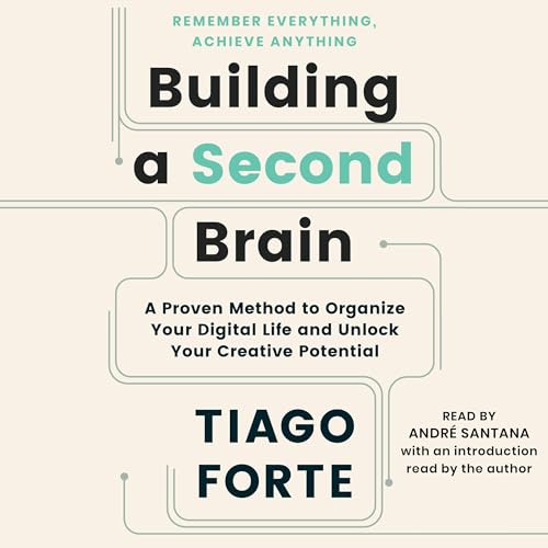 Tiago Forte: Building a Second Brain (AudiobookFormat, 2022, Simon & Schuster Audio)