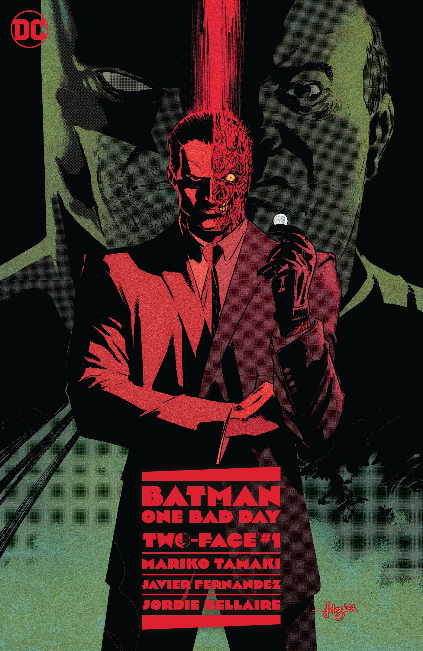 Mariko Tamaki: Batman: One Bad Day: Two-Face (Hardcover, 2023, DC Comics)