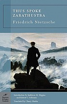 Robert C. Solomon, Friedrich Nietzsche, Clancy Martin, Kathleen M. Higgins: Thus Spoke Zarathustra (2009, Barnes & Noble, Incorporated)