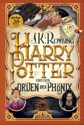 J.K Rowling, J. K. Rowling: Harry Potter und der Orden des Phönix (Hardcover, German language, 2018, Carlsen)