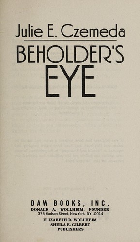 Julie E. Czerneda: Beholder's Eye (Hardcover, 1998, DAW)