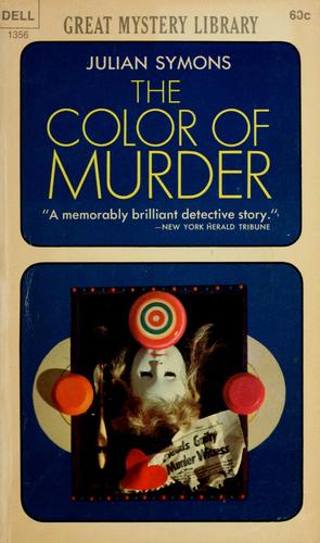 Julian Symons: The color of murder. (1957, Harper)