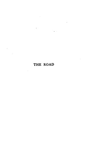 Jack London: The Road (1916, Macmillan Company)