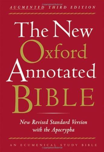 Pheme Perkins: The New Oxford Annotated Bible with the Apocrypha, Augmented Third Edition, New Revised Standard Version (2007)