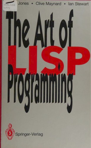 Robin Jones: The Art of Lisp Programming (EBook, 1990, Springer London)