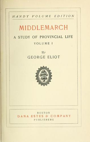 Middlemarch (EBook, Dana Estes)