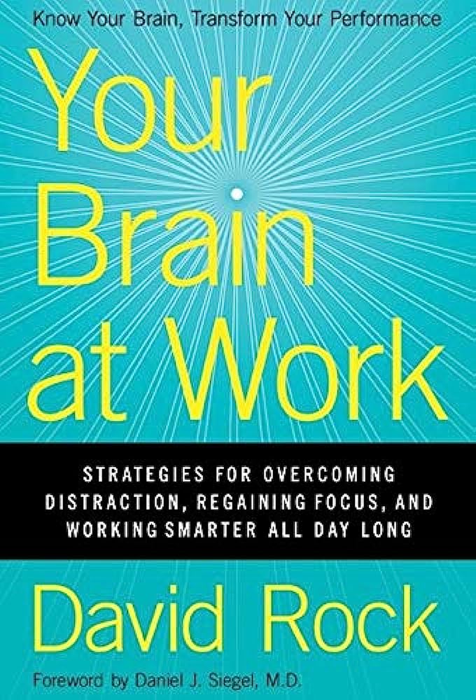 David Rock: Your brain at work (2009, Harper Business)