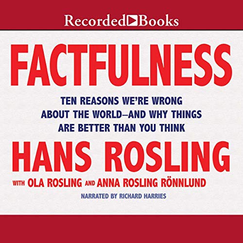 Anna Rosling Rönnlund, Hans Rosling, Ola Rosling: Factfulness (AudiobookFormat, 2018, Recorded Books, Inc. and Blackstone Publishing)