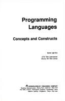 Ravi Sethi: Programming languages (1989, Addison-Wesley Pub. Co.)