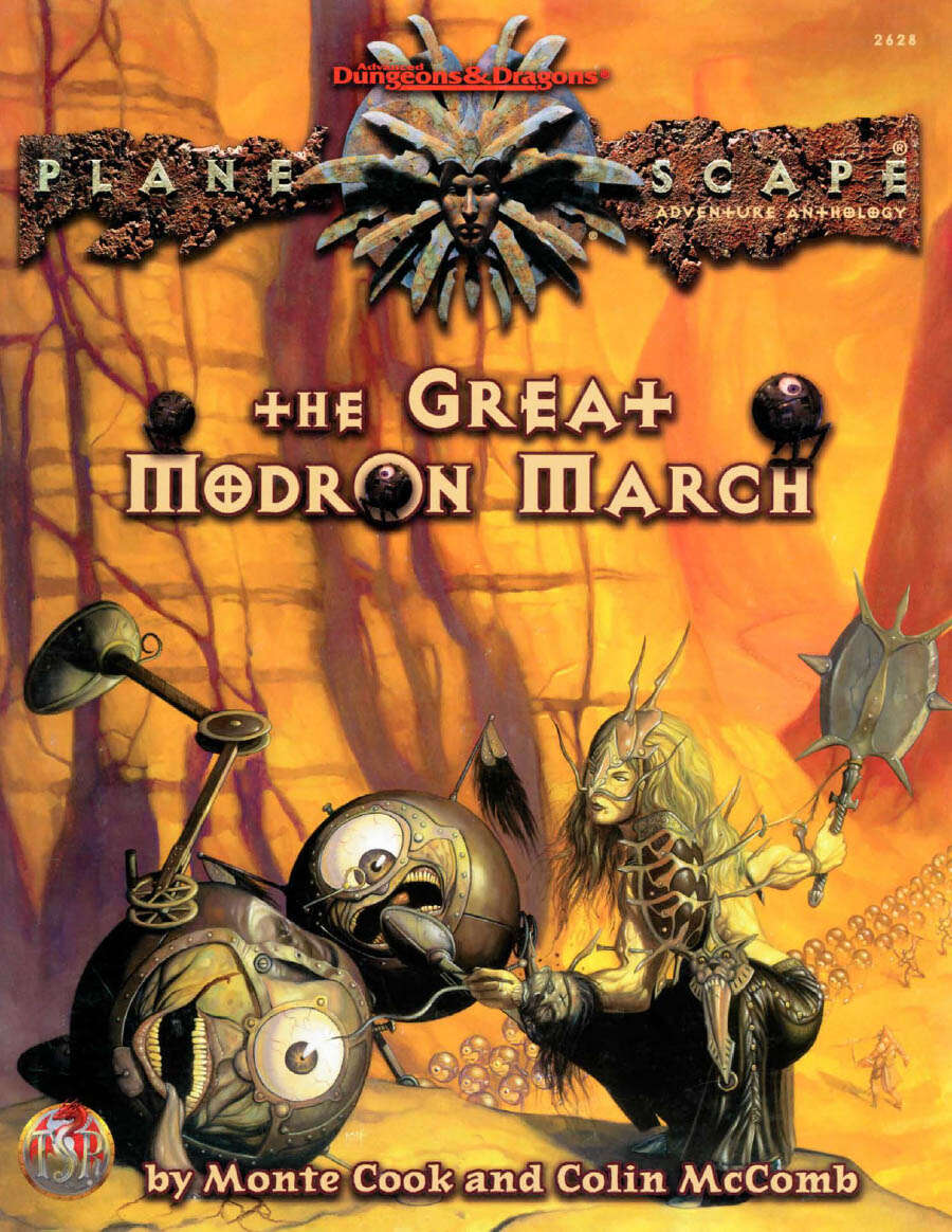 Monte Cook: The Great Modron March (AD&D/Planescape) (Paperback, Wizards of the Coast)