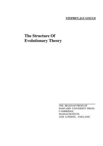 Stephen Jay Gould: The Structure of Evolutionary Theory. (Harvard University Press)