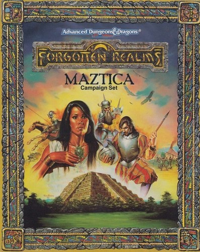 Douglas Niles: Maztica Campaign Set (Advanced Dungeons and Dragons, 2nd Edition) (Hardcover, TSR)