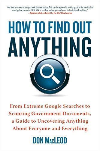 Don MacLeod: How to find out anything (2012)