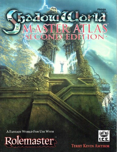 Terry Kevin Amthor: Shadow World Master Atlas - Second Edition (Hardcover, 1992, IRON CROWN ENTERPRISES)