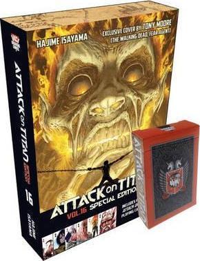 Hajime Isayama: Attack on Titan 16 Special Edition with Playing Cards (2015)
