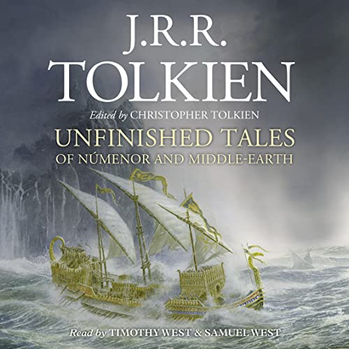 J.R.R. Tolkien, Christopher Tolkien: Unfinished Tales of Númenor and Middle-earth (AudiobookFormat, HarperCollins)