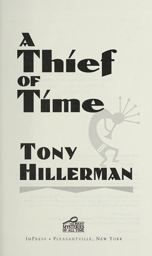 Tony Hillerman: A Thief of Time. (Paperback, 2000, Harper Paperbacks)