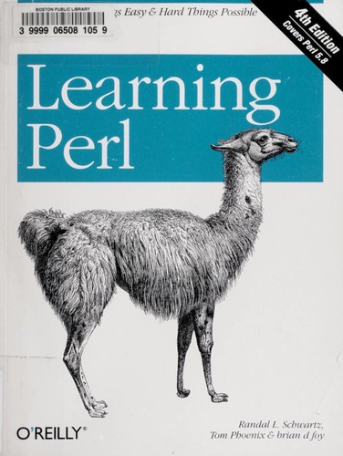 Randal L. Schwartz: Learning Perl (2005, O'Reilly)
