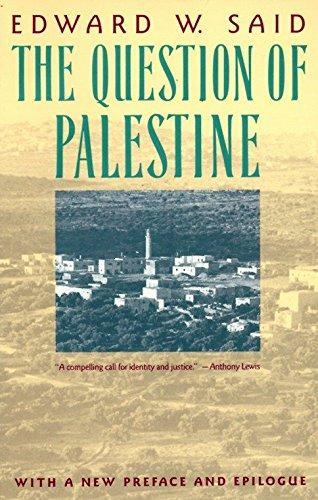 Edward Said: The Question of Palestine (1992)