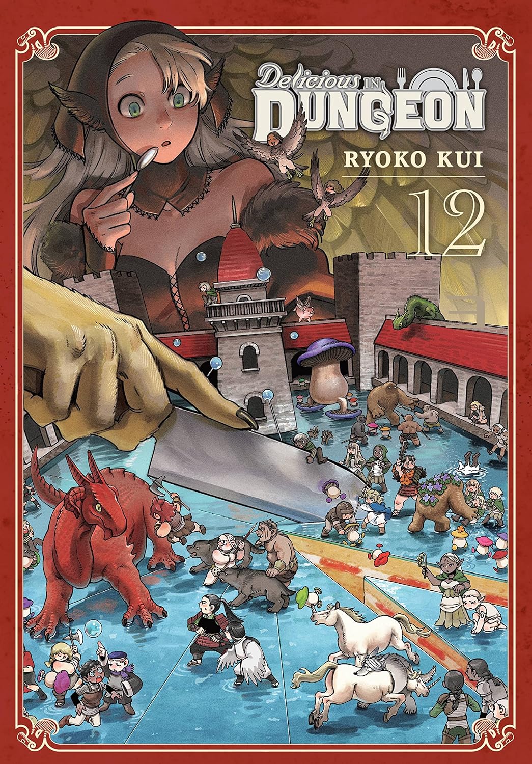 Ryoko Kui, Sarah Neufeld, Abigail Blackman: Delicious in Dungeon, Vol. 12 (2023, Yen Press LLC)