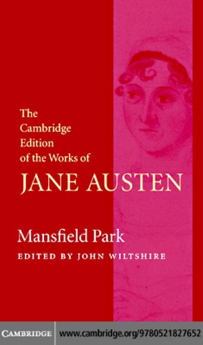Jane Austen: MANSFIELD PARK (CAMBRIDGE UNIV PRESS)
