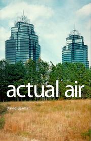 David Berman: Actual Air (1999, Open City Books)