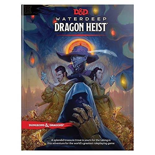 Wizards RPG Team: D&D Waterdeep Dragon Heist HC (Hardcover, 2018, Wizards of the Coast)