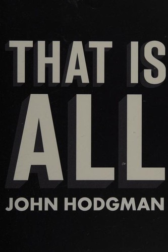 John Hodgman: That Is All (Paperback, 2012, Penguin Books)
