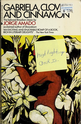 Jorge Amado: Gabriela, clove and cinnamon (1988, Avon Books)