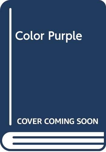Alice Walker: Color Purple (Hardcover, 1990, Demco Media)
