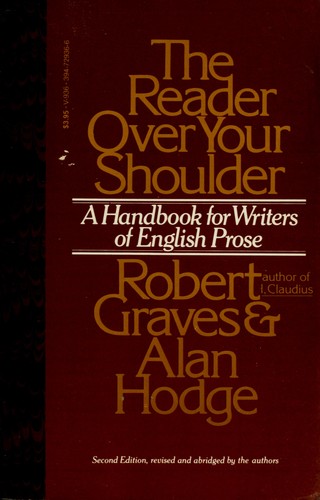 Robert Graves: The reader over your shoulder (1979, Vintage Books)