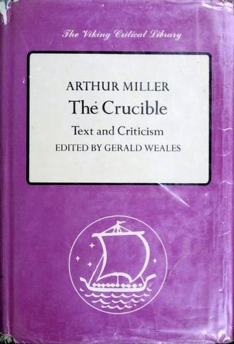 Arthur Miller: The Crucible (1971, Viking Press)