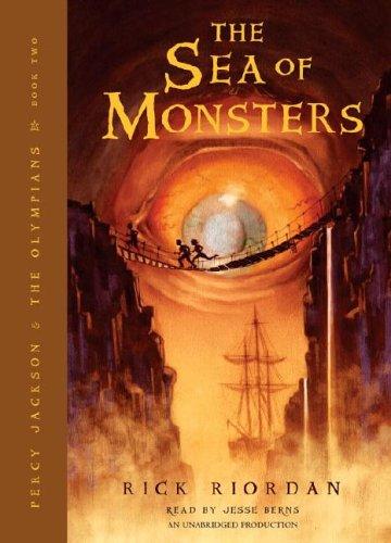 Rick Riordan: The Sea of Monsters (Percy Jackson and the Olympians, Book 2) (2006, Listening Library)