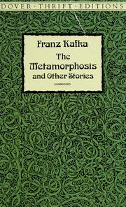 Franz Kafka: The metamorphosis and other stories (1996, Dover Publications)