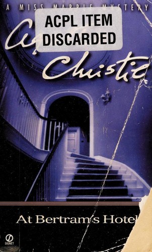 Agatha Christie: At Bertram's Hotel (2000, Signet)