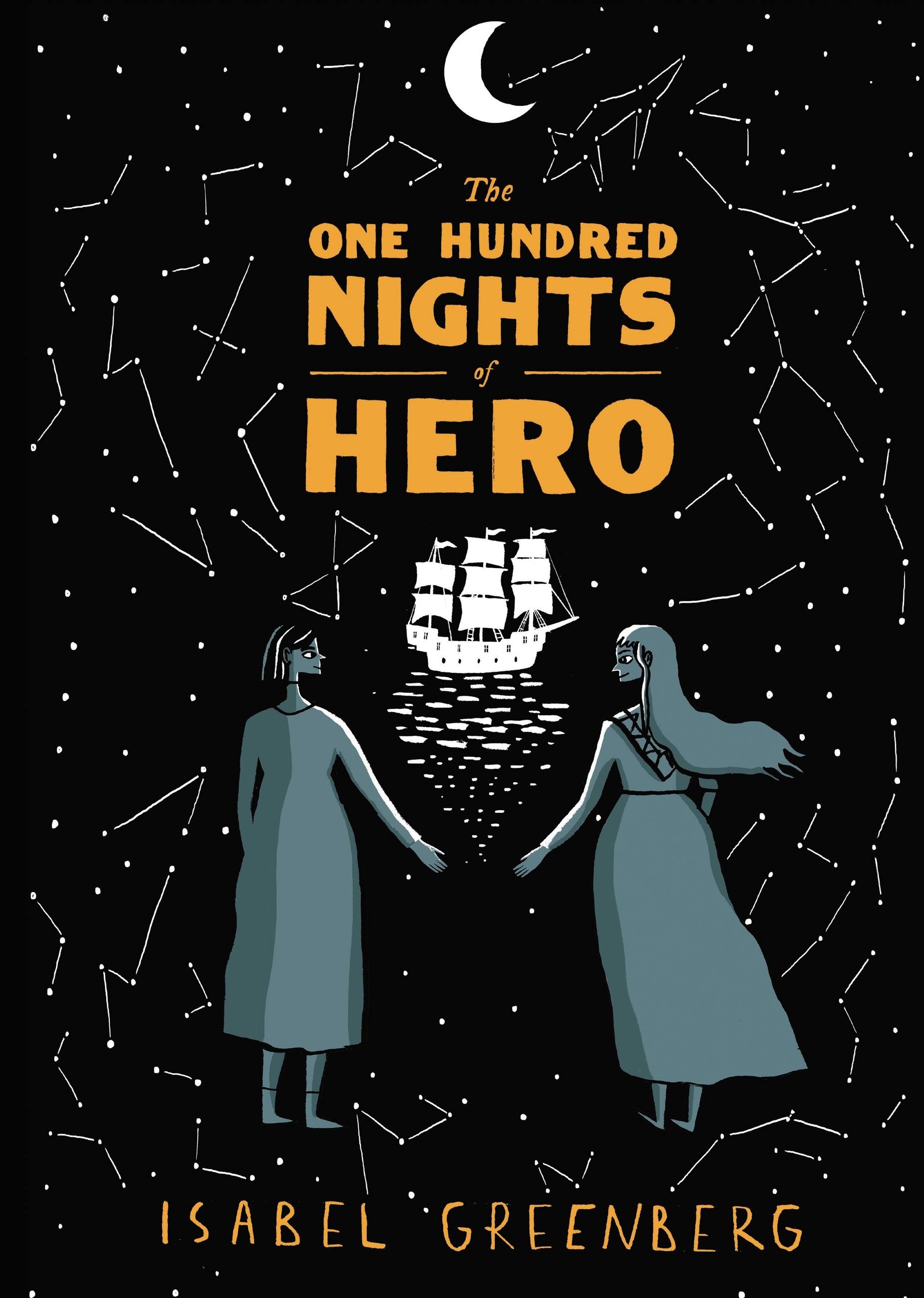 Isabel Greenberg: The One Hundred Nights of Hero (GraphicNovel, 2016, Little, Brown and Company)