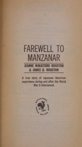 Jeanne Wakatsuki Houston: Farewell to Manzanar (Paperback, 1976, Bantam Books)